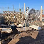 Charming Shared Rooftop Terrace Jacuzzi 360 View Mk2 Apartmán Budapešť