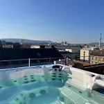 Apartmán Charming Shared Rooftop Terrace Jacuzzi 360 View Mk2 Budapešť