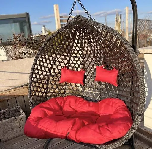 Charming Shared Rooftop Terrace Jacuzzi 360 View Mk2 Appartement *