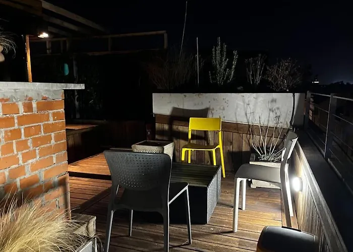 Charming Shared Rooftop Terrace Jacuzzi 360 View Mk2 Budapesta