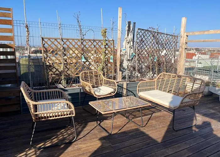 Charming Shared Rooftop Terrace Jacuzzi 360 View Mk2 Apartament Budapesta