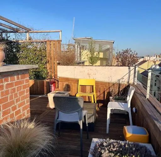 Charming Shared Rooftop Terrace Jacuzzi 360 View Mk2 Budapesta