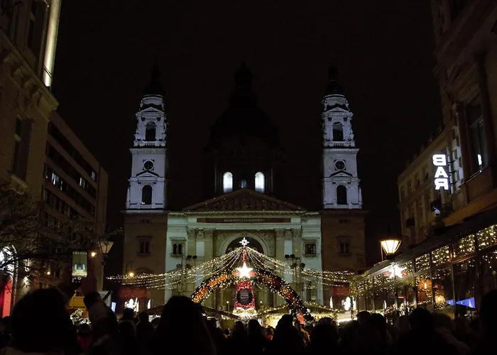 Charming Shared Rooftop Terrace Jacuzzi 360 View Mk2 Budapesta
